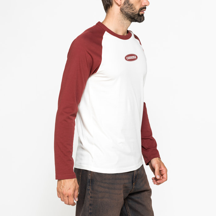 MAGLIETTA A MANICHE LUNGHE RAGLAN TEE COLLEZIONE CARRERA THE BLUE AGE REPLICA