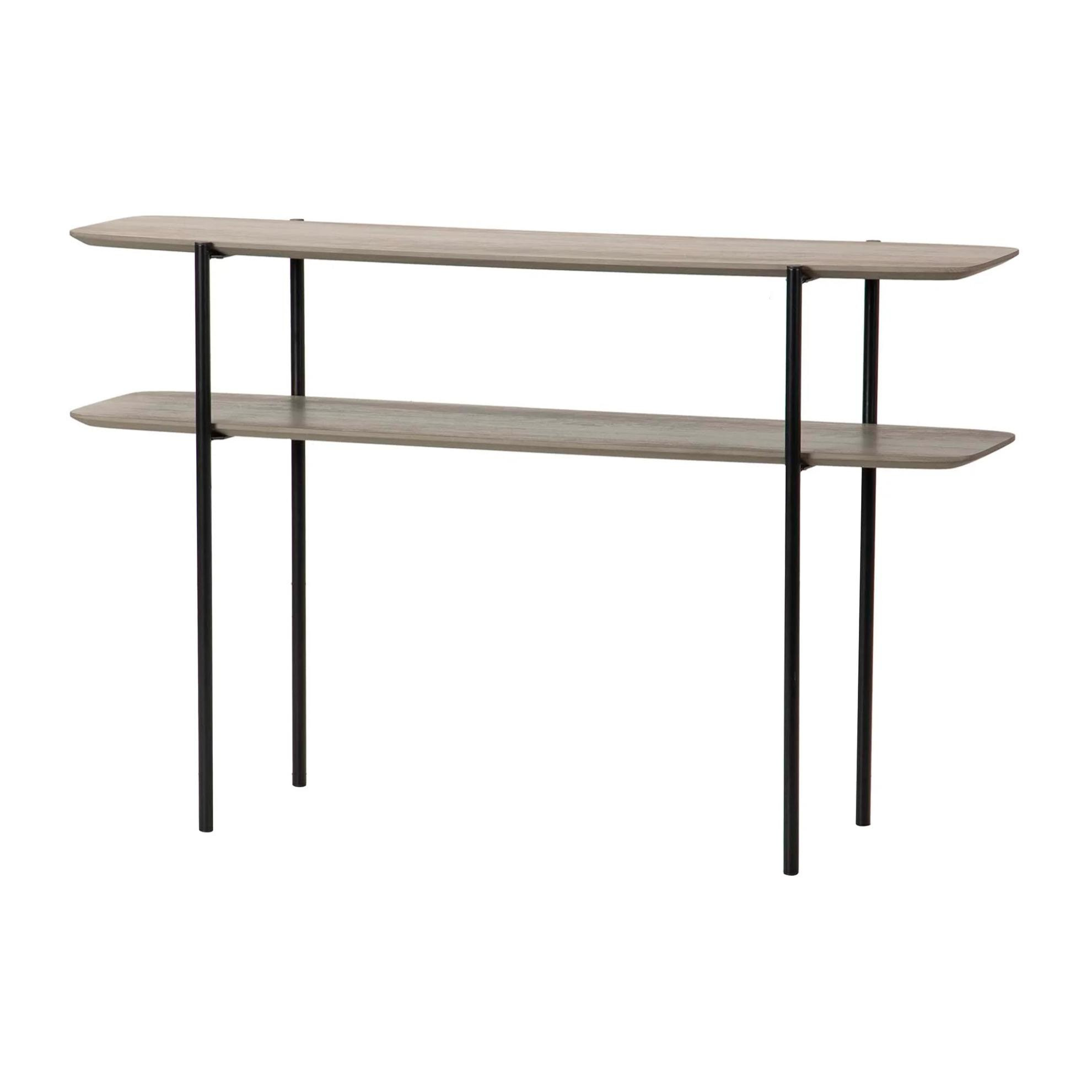 Consola Mdf Metal Vinilo K/d 120x33x75 Cm