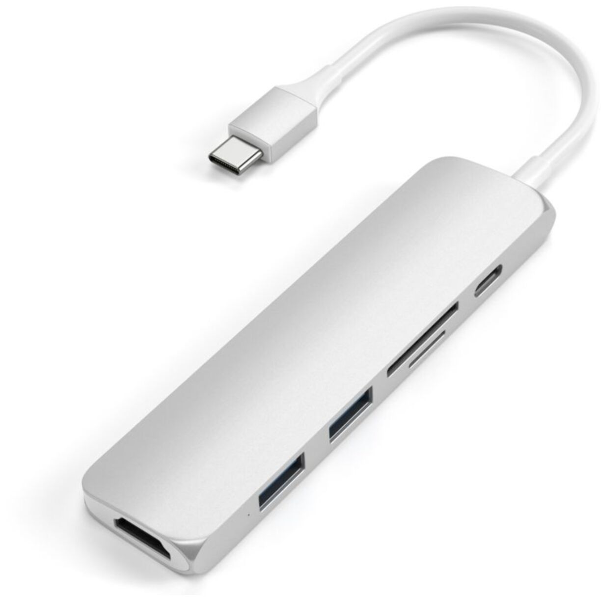 Adaptateur HDMI SATECHI USB-C Slim Multimedia silver