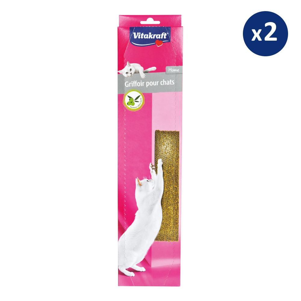 2 Griffoirs pour Chat en carton 45cm - Vitakraft