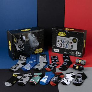 Pack 12 Calcetines Star Wars - Multicolor - Talla 38-45