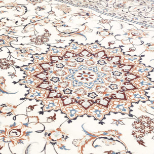 Tapis d'orient, motif oriental, noué main, laine et soie, ZIDO