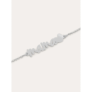 Bracciali Mom Heart in Argento