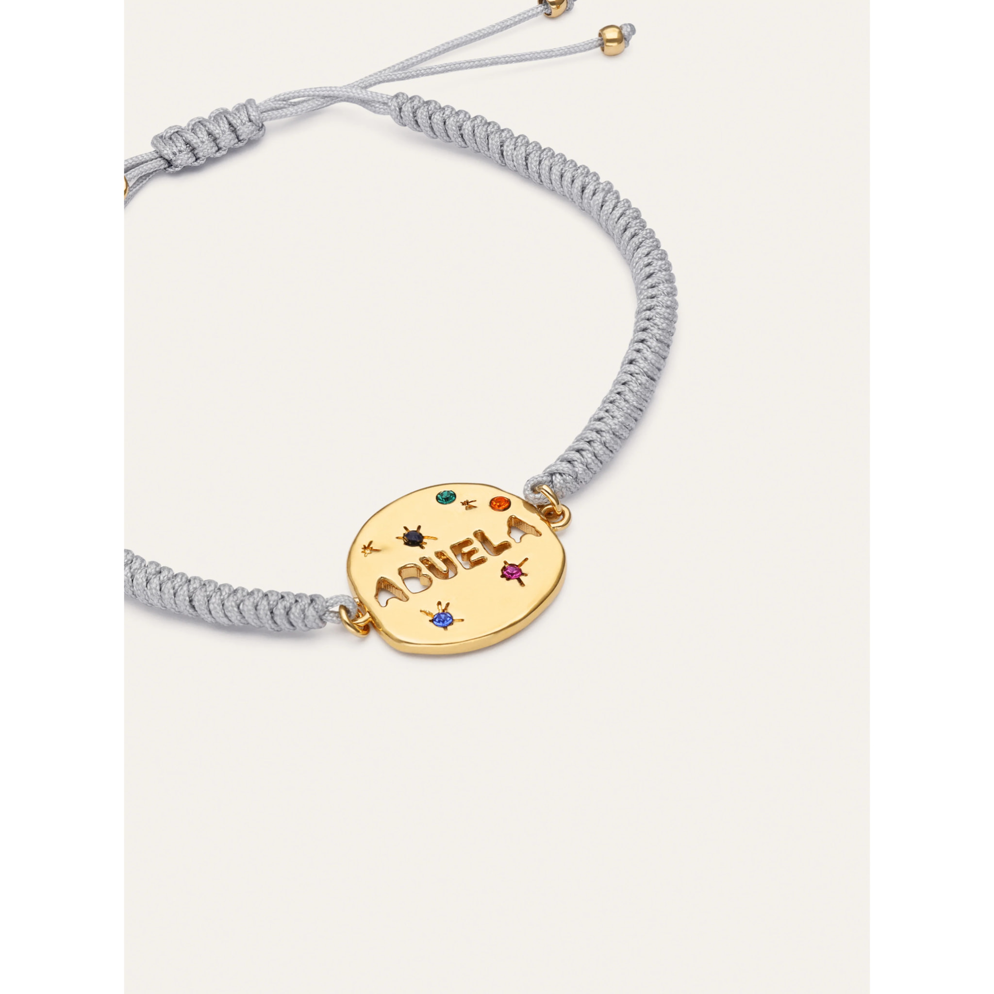 Pulsera Abuela Colors Baño Oro