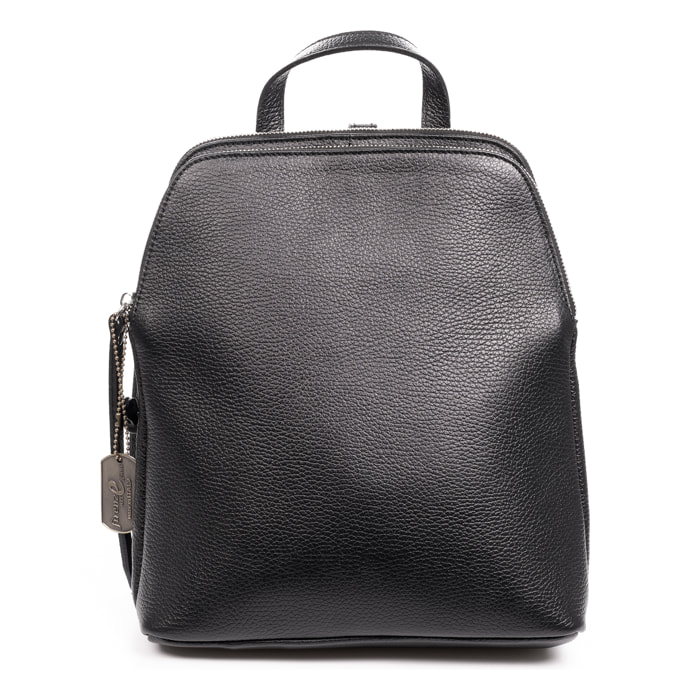 Borsa zaino donna Arquà. Vera pelle Dollaro.