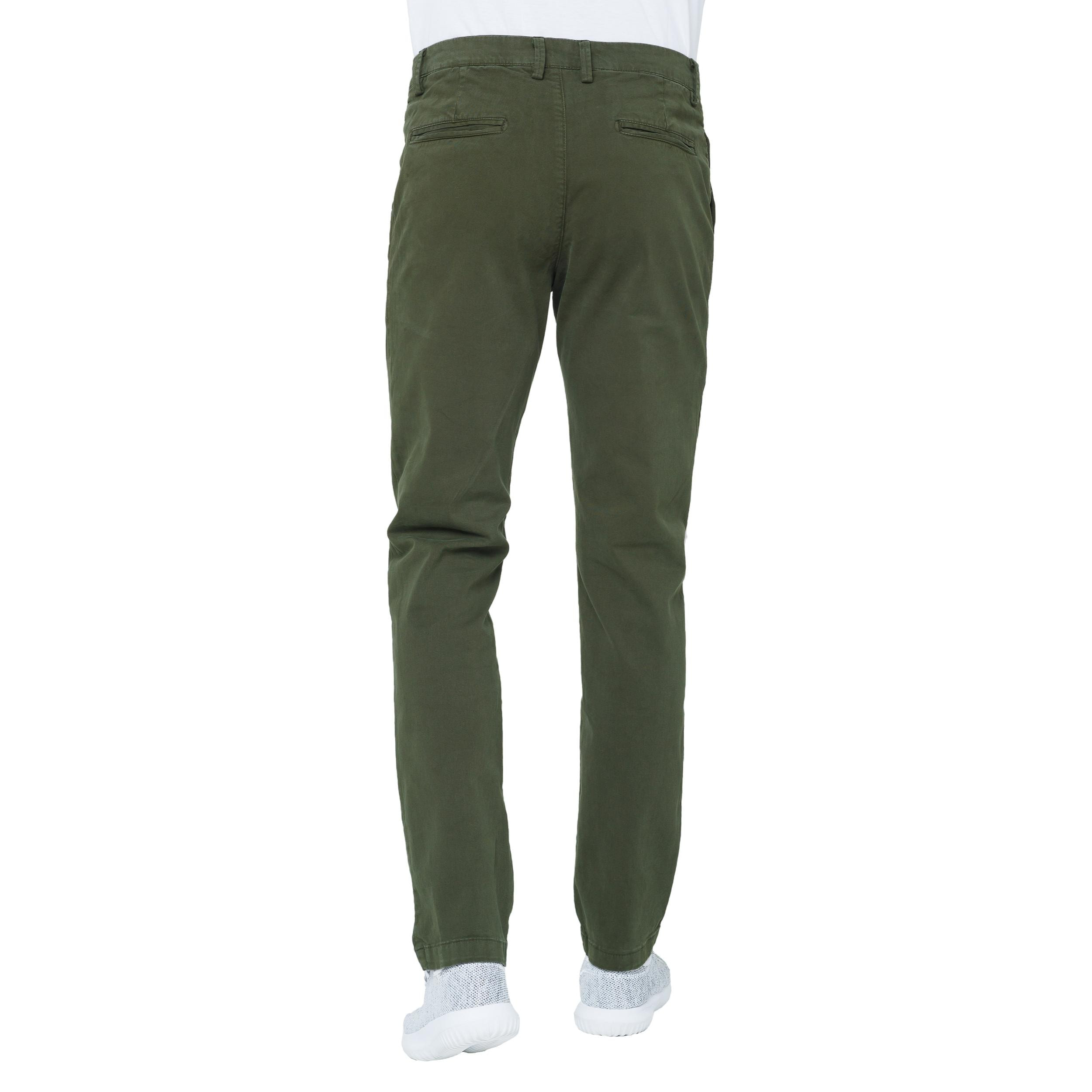 Pantalone Hot Buttered Tjapukai chinos Verde Militare