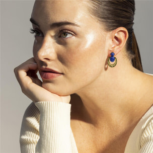 Pendientes Lux by Lux acabados oro 18k