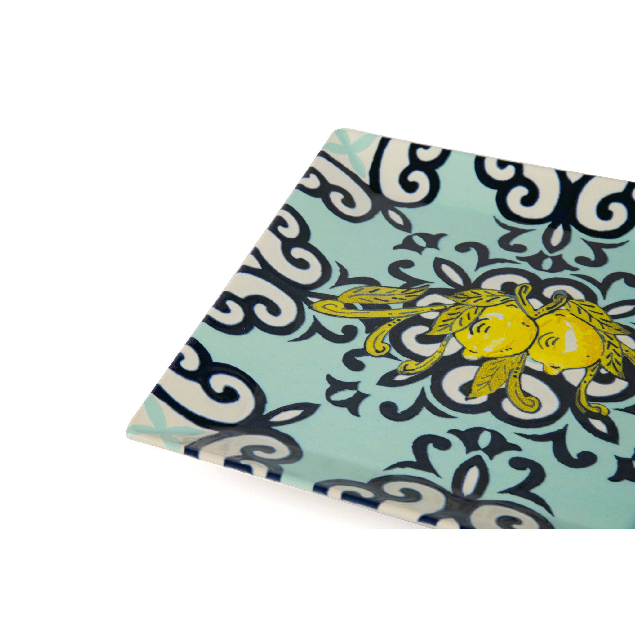 Set 6 piatti piani Excelsa – Amalfi, Ceramica Multicolore