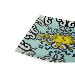 Set 6 piatti piani Excelsa – Amalfi, Ceramica Multicolore