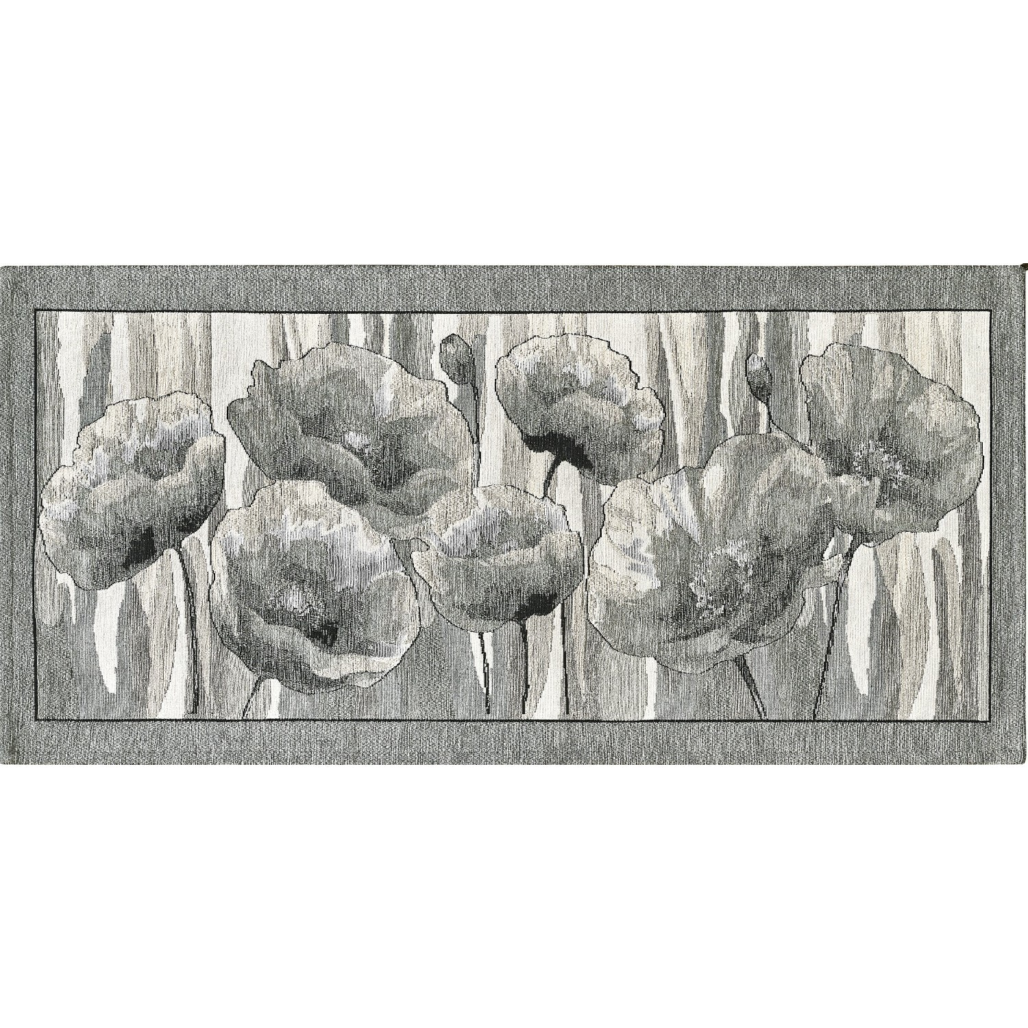 Tappeto Guida Cucina Grigio