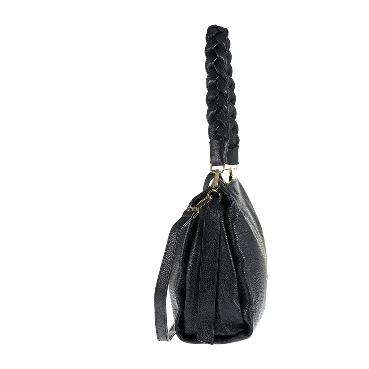 Borsa a spalla da donna Made in Italy - Modello Aurelia Elite - 100% pelle - 30.0 x 25.0 x 12.0 cm