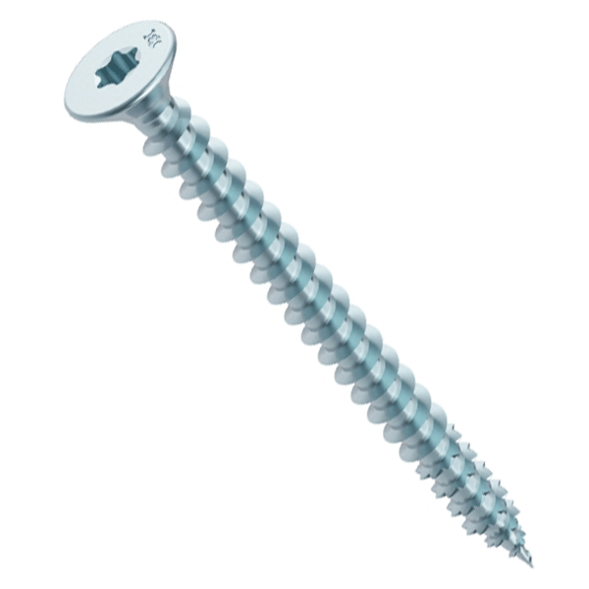 Boite 200 Vis HECO Fix-Plus filetage total - Zingué argent tête fraisée Torx - Ø3.0x25 - 19059