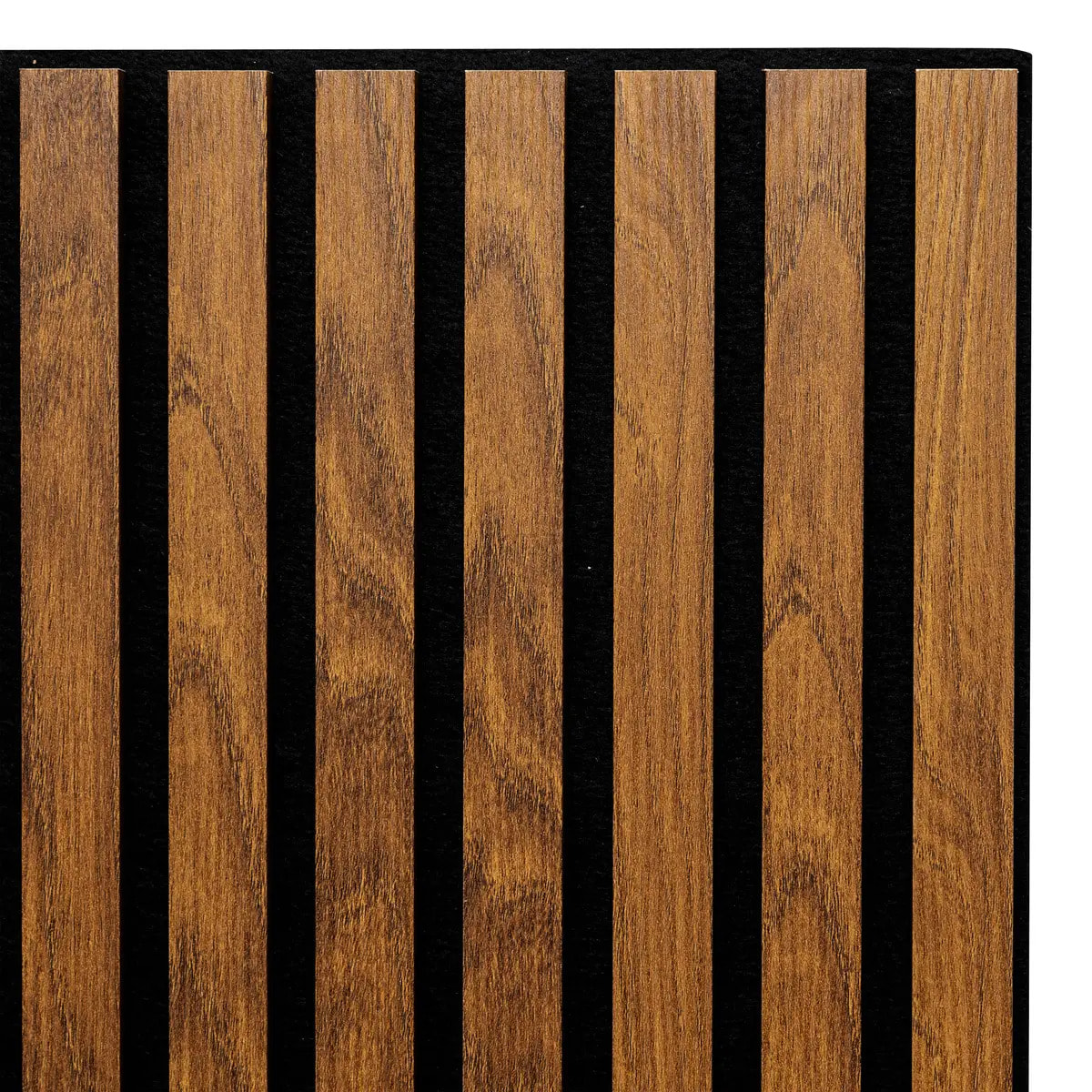 Panneau décoratif mural Colva bois foncé 60x60cm