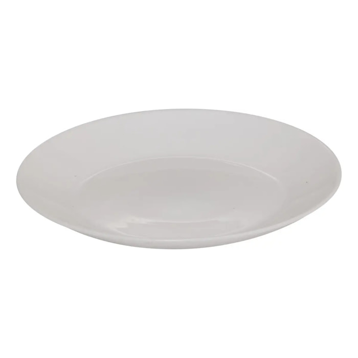 Lot de 6 Assiettes dessert Louise D18cm blanc