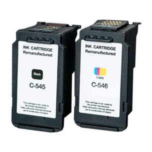 Cartouche d'encre ESSENTIELB Pack Compatible C545/C546 (Noir + 3 Couleurs)