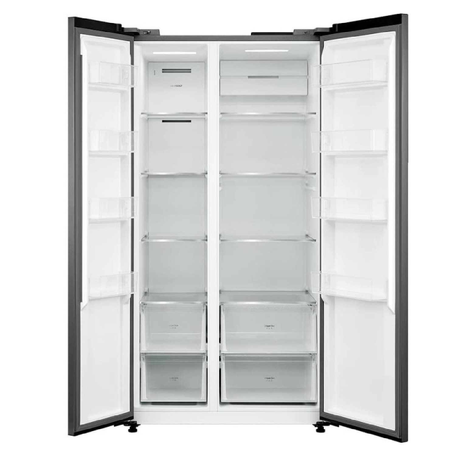 Frigorífico Americano 2 Puertas Bolero CoolMarket SBS 592 Inox. 592 Litros, 177,