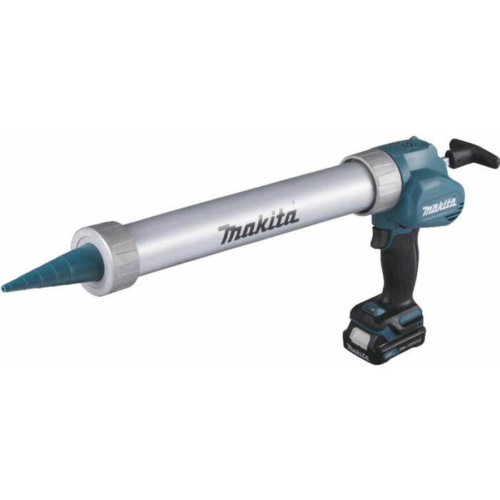 Pistola para masilla MAKITA 12 V CXT Li-Ion 2 Ah 5000 N - 2 baterías + cargador + caja - CG100DSAEB