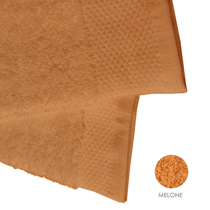 Set asciugamano ospite 3 pezzi melone