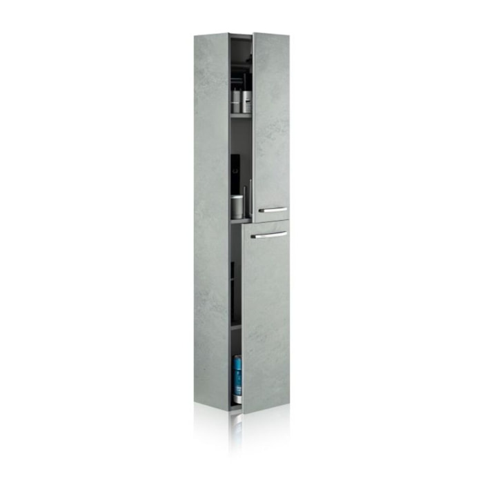 Columna de baño Osvak 2 puertas Cemento