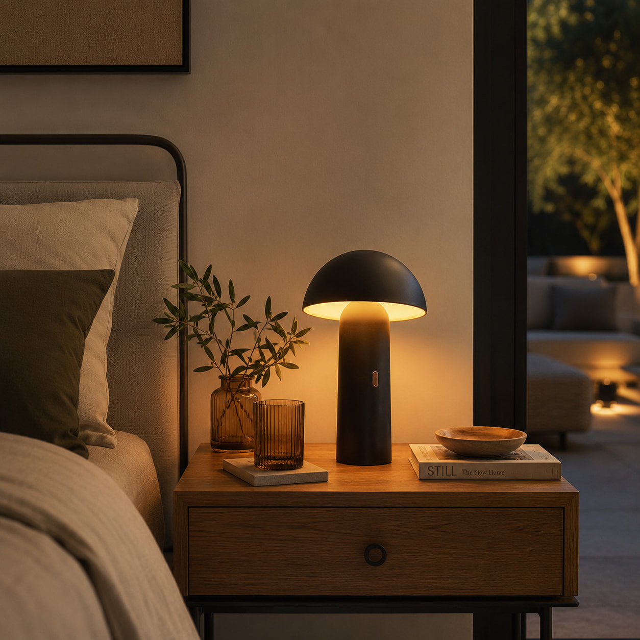 Lampe de table sans fil TOD H28CM