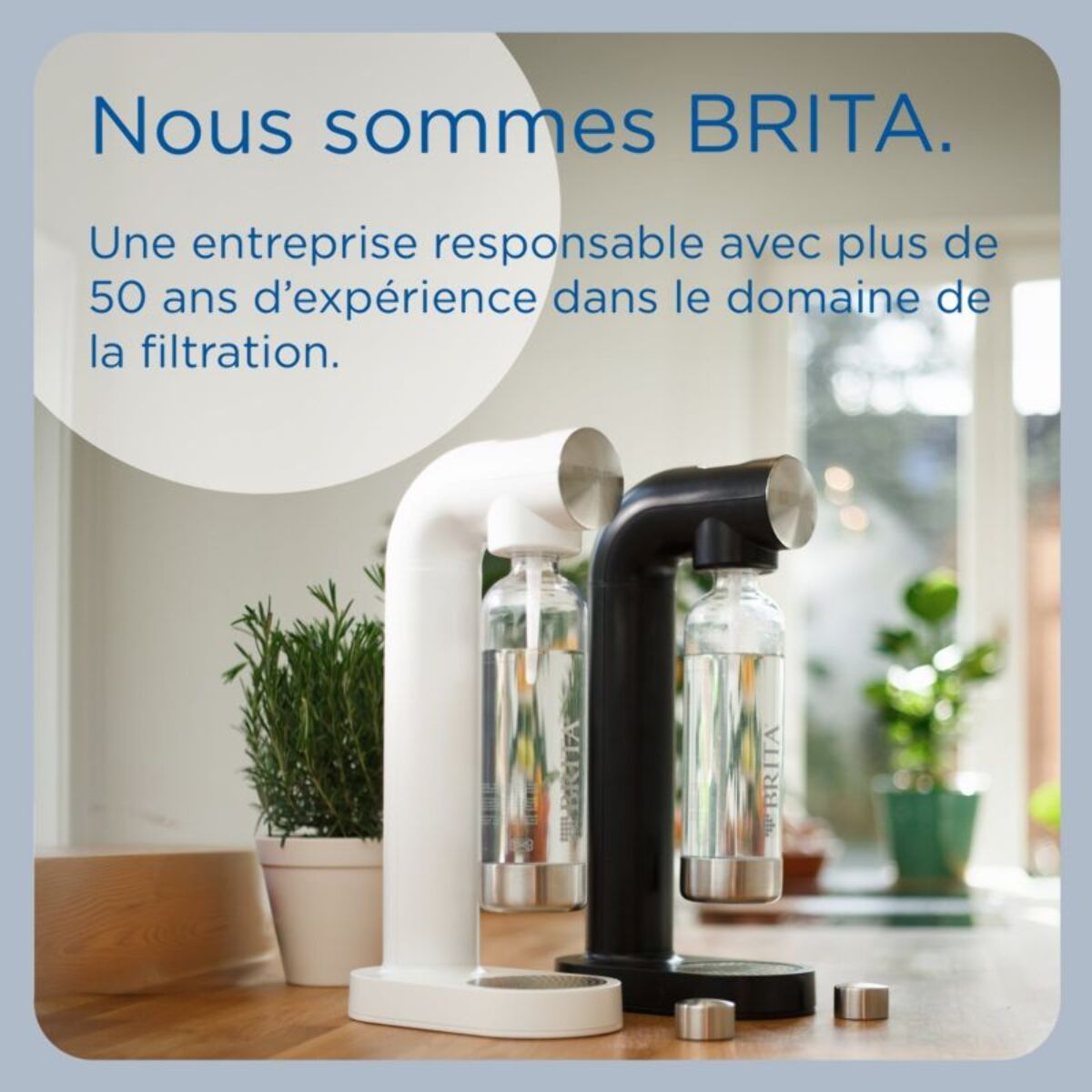 Machine à soda BRITA sodaone noire