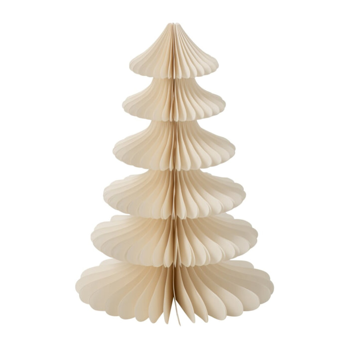 J-Line Arbre papier - blanc cassé - small