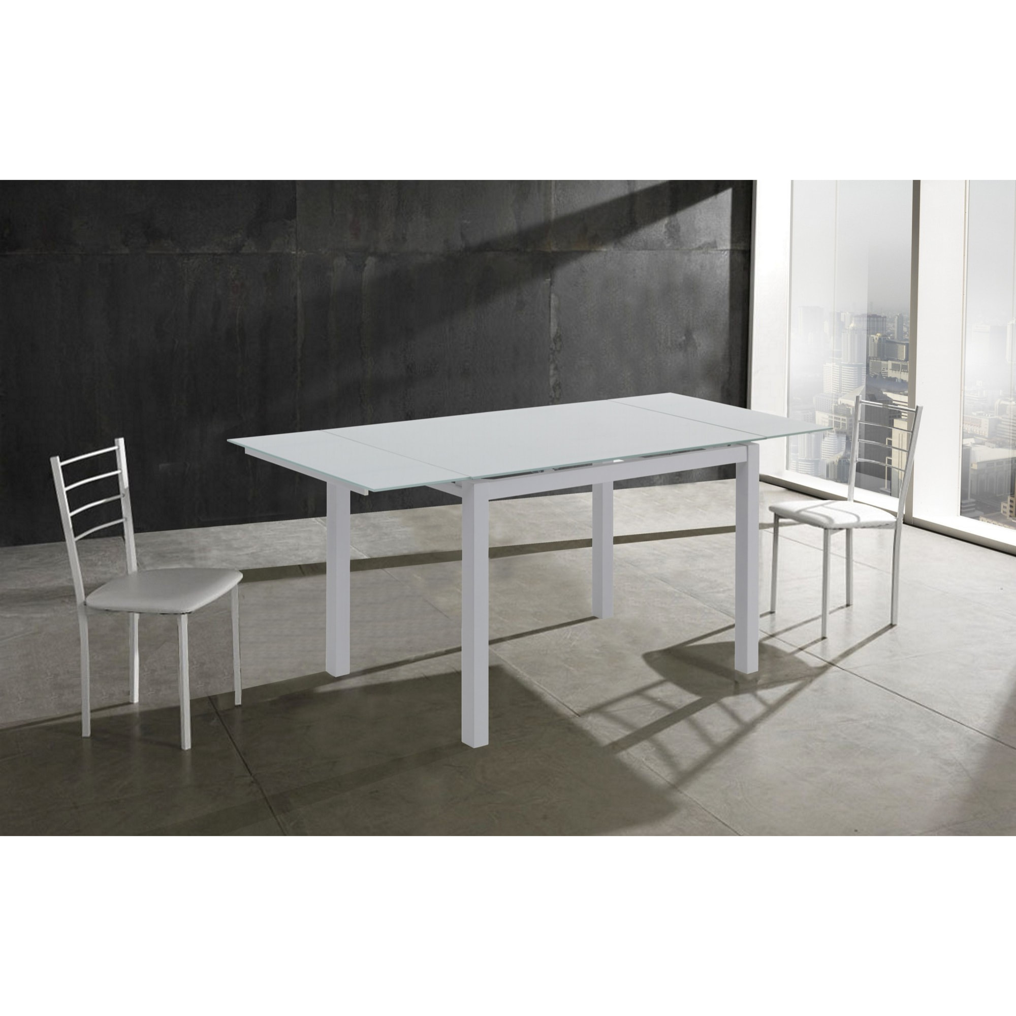 Tomasucci table extensible FAST WHITE Blanc