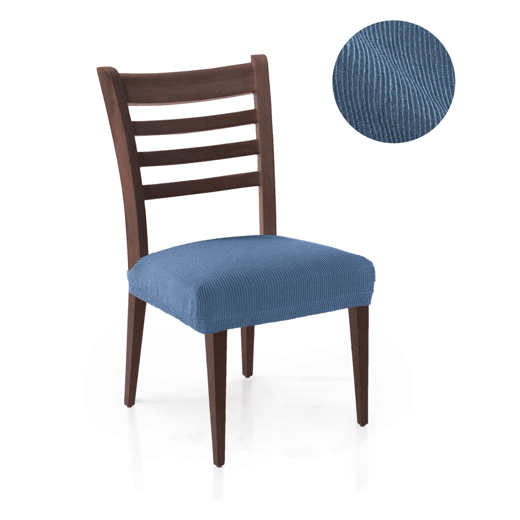 Funda Elástica para ASIENTO de SILLA pack2 unidades modelo MARCELA