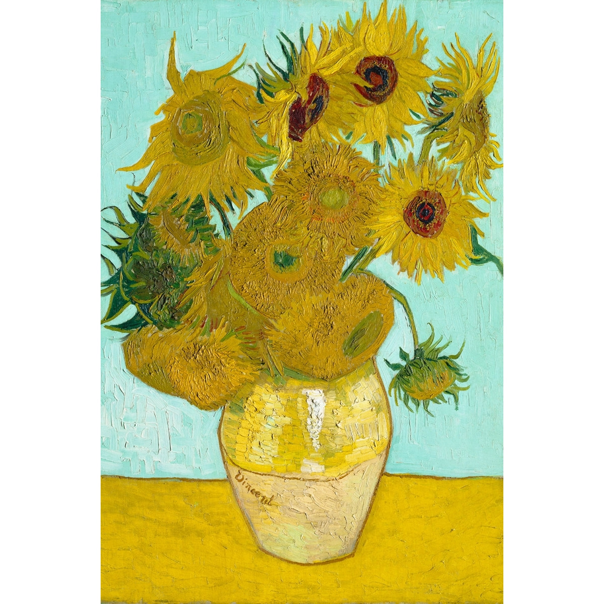 Tableau  Van Gogh les tournesols Toile imprimée