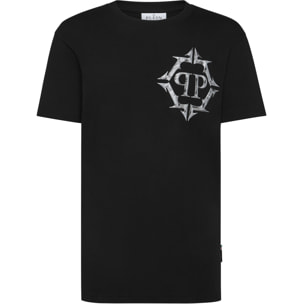 PHILIPP PLEIN T-Shirt Round Neck CHROME