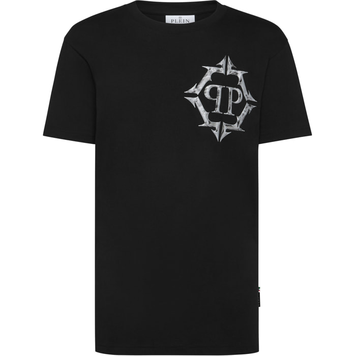 PHILIPP PLEIN T-Shirt Round Neck CHROME