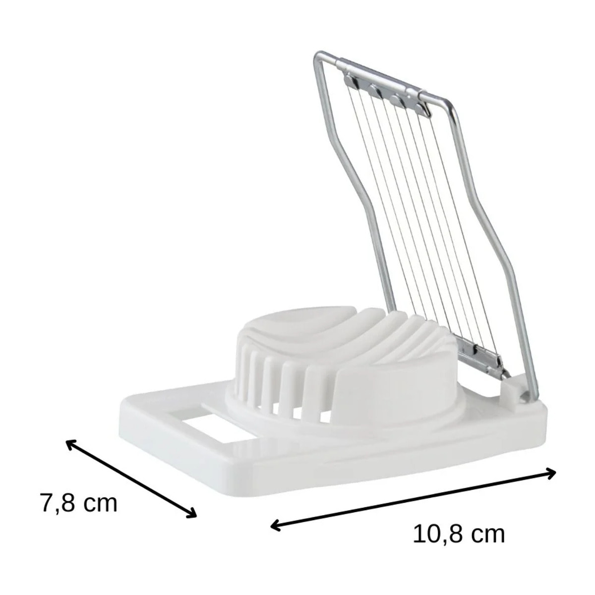 Coupe-œuf dur plastique et inox Fackelmann Handmade Tradition