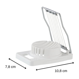 Coupe-œuf dur plastique et inox Fackelmann Handmade Tradition