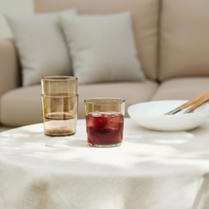 6 verres à eau 36 cl Pinta Honey - Luminarc