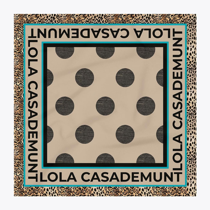 Foulard a Pois e Logo