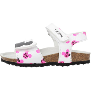 Sandalias Niña de la marca GEOX  modelo B SANDAL CHALKI GIRL BLANCO