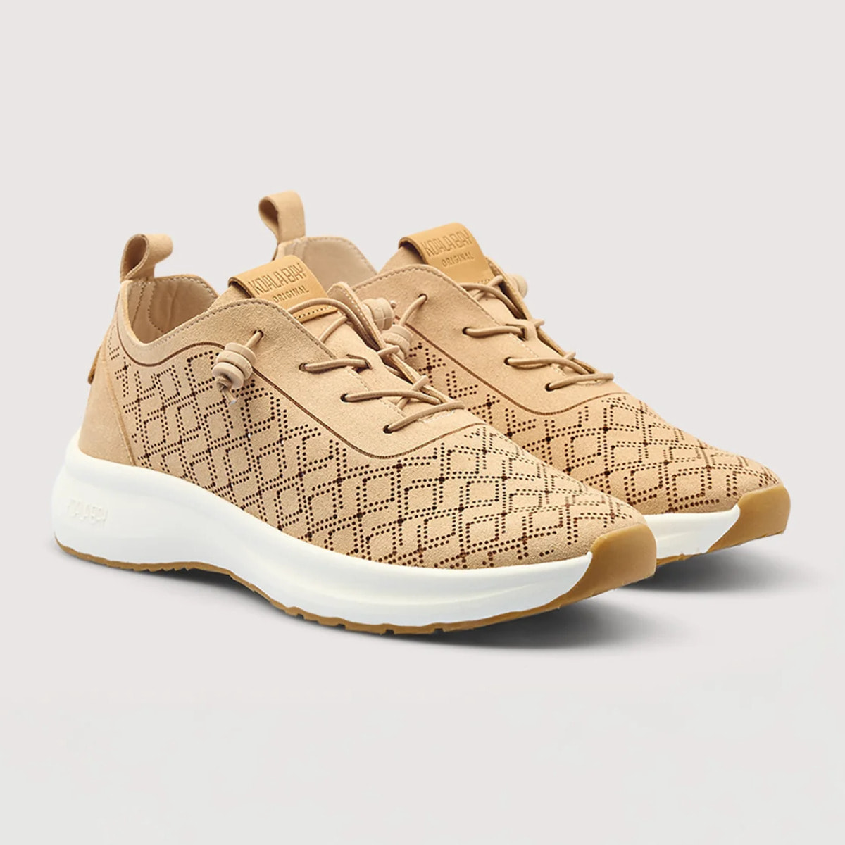 Sneaker Troquelado Camel - Sunny