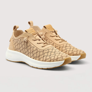 Sneaker Troquelado Camel - Sunny