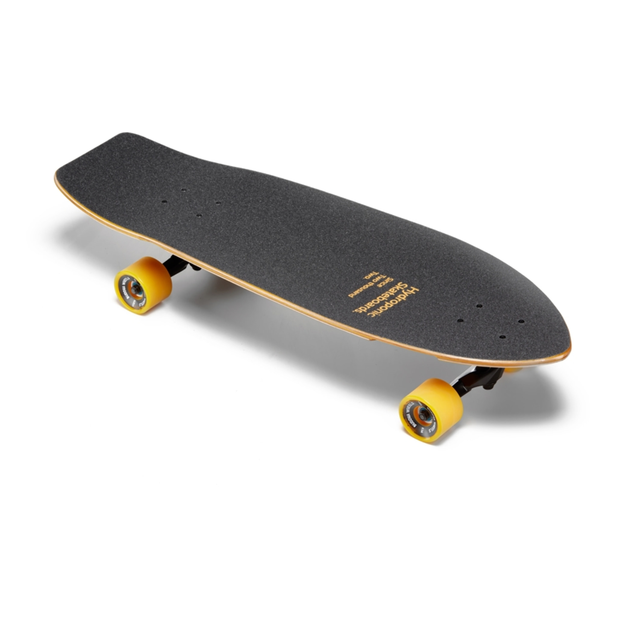 Surfskate Hydroponic SQUARE Lunar Black/Yellow