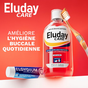 Eluday Care - Bain de Bouche Quotidien Antiplaque 500ml