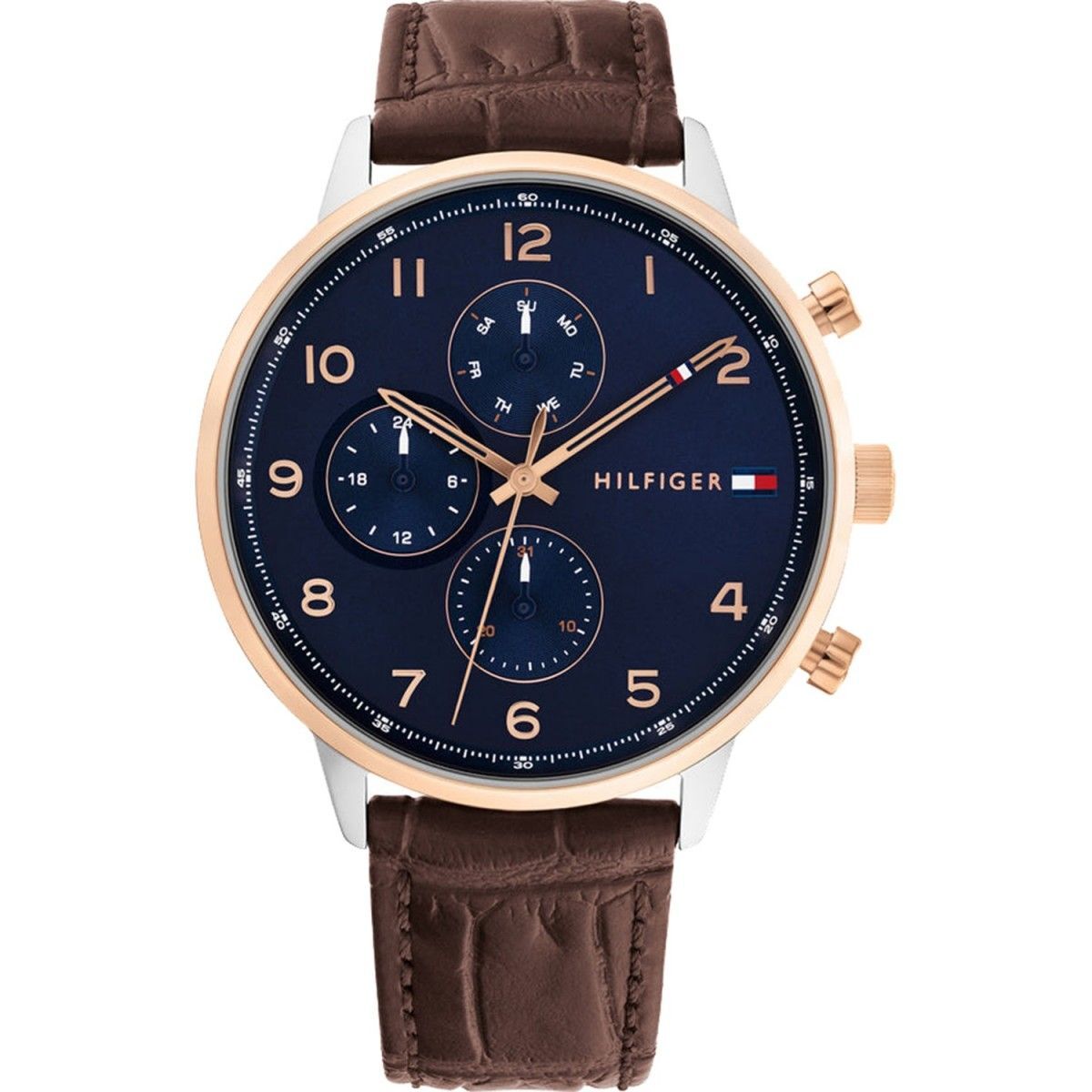 Reloj Tommy Hilfiger 1791987 Hombre Analogico Cuarzo con Correa de Piel