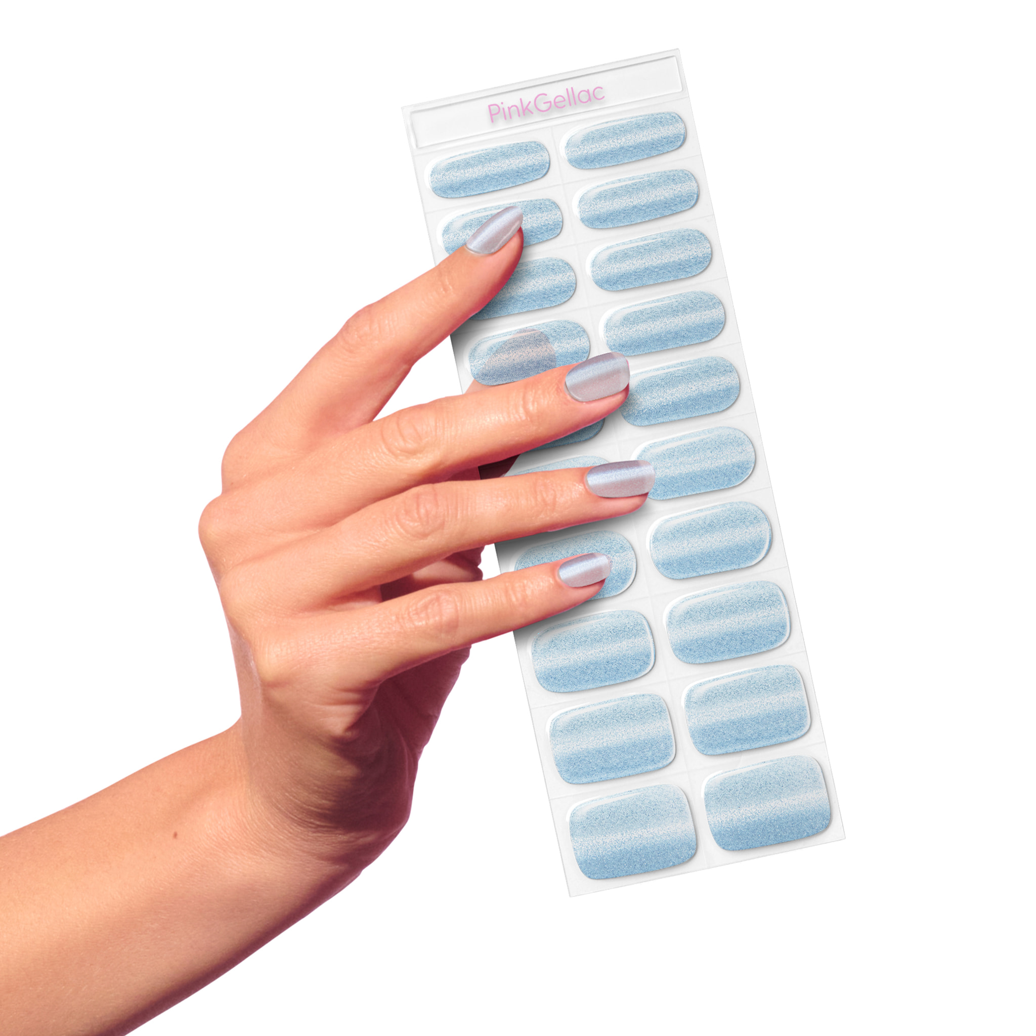Stickers gel - 0026 Cat Eye Misty Blue