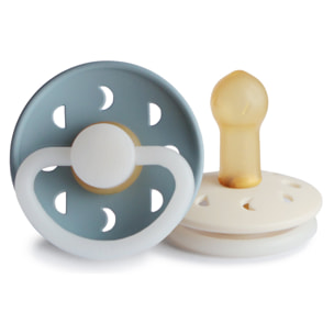 Frigg Pack 2 Chupetes Night Latex Moon Phase