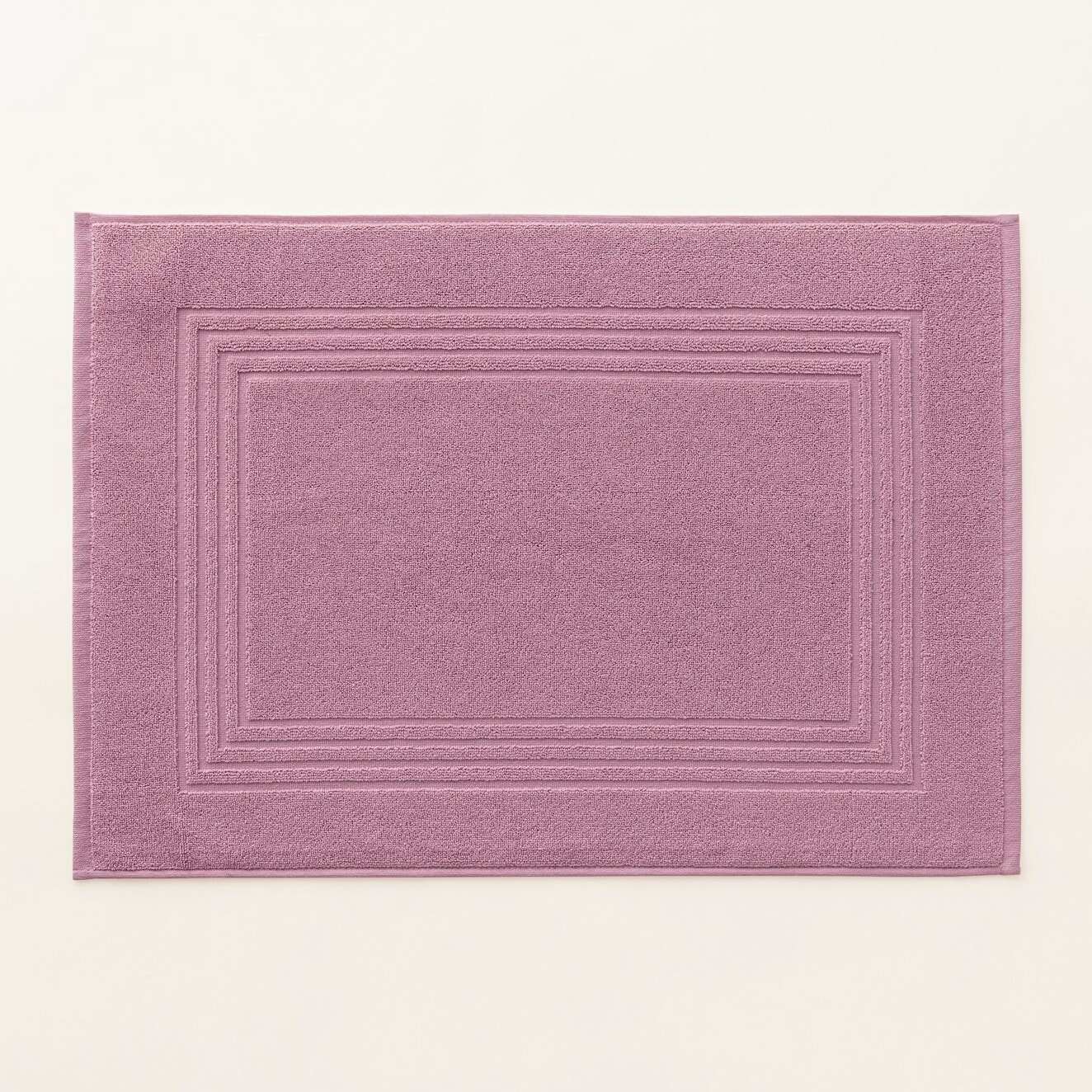 Tapis de Bain Coton Peigné - 920 g/m2 ROSE