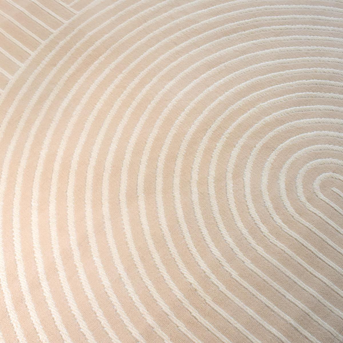 Tapis salon et chambre tissé motif arc-en-ciel SUDU