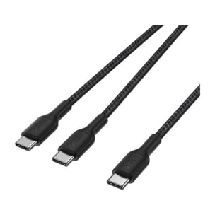 Câble de charge BELKIN 1.5M 140W Noir