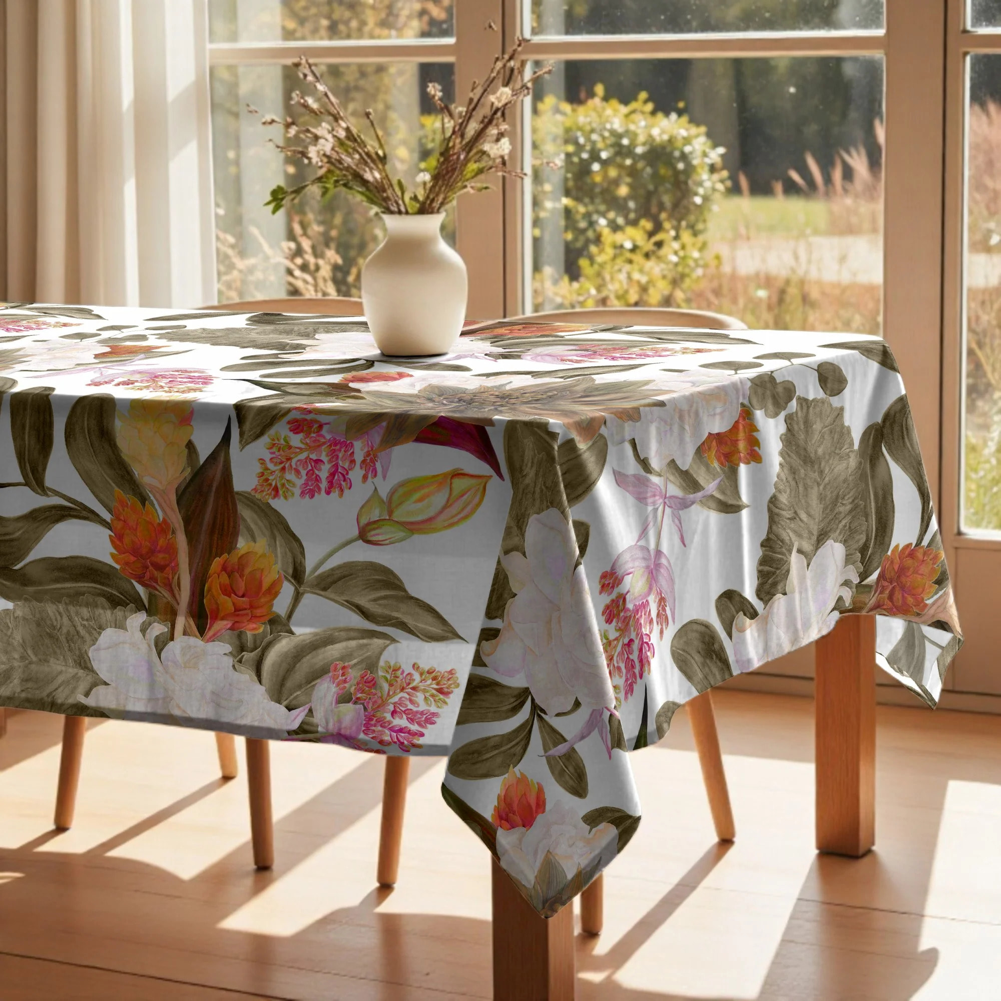 Nappe en résine anti-taches Ula Marron