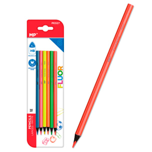SET DI 6 PEZZI PENCIL FLUORESCENTI