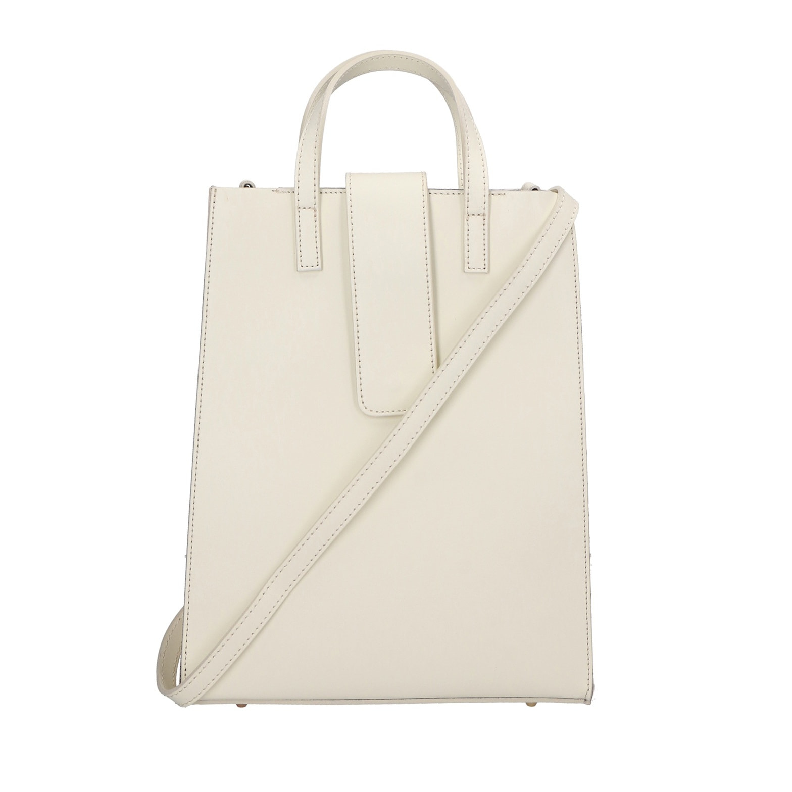 Borsa a mano da donna - Modello Giuseppina - Vera pelle - 33.0 x 26.0 x 9.0 cm