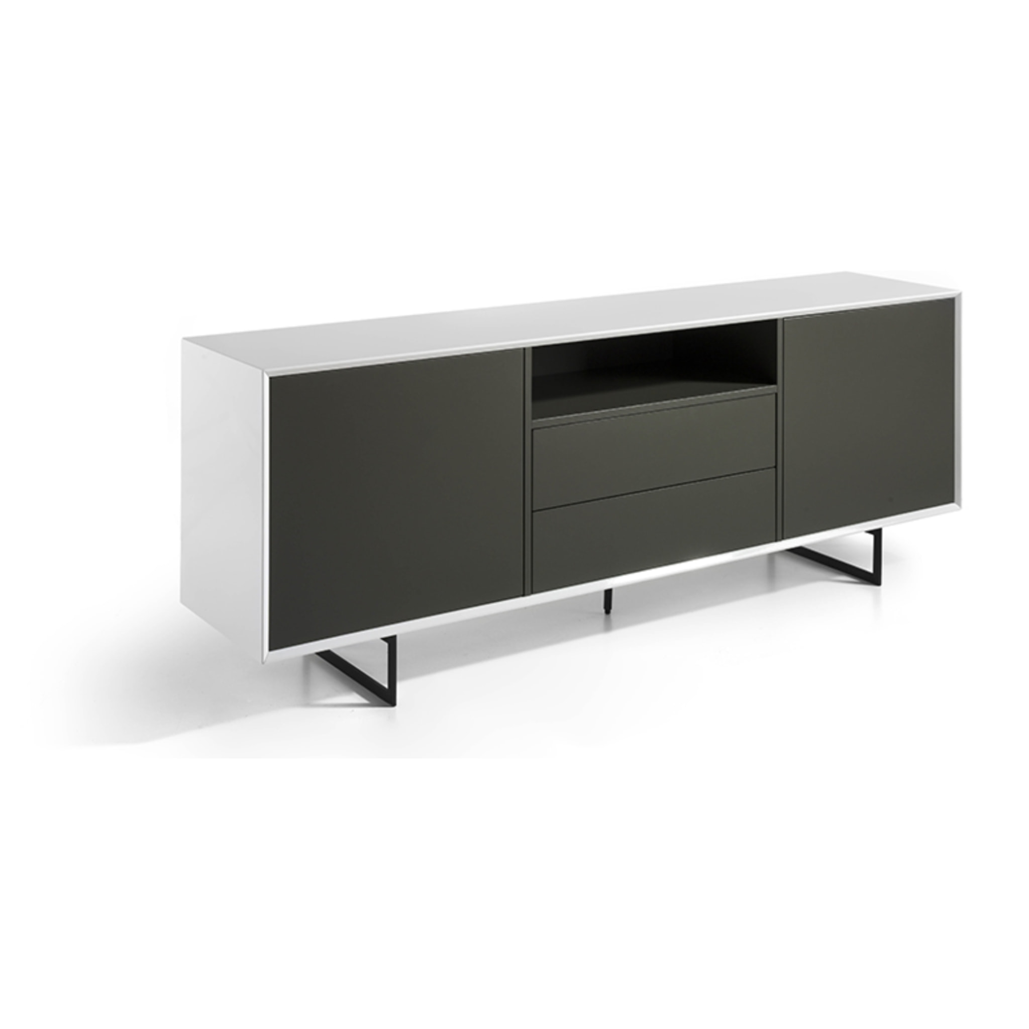 Aparador – Gris y blanco